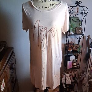 Victorias Secret Angel Pink Nightgown Size Medium